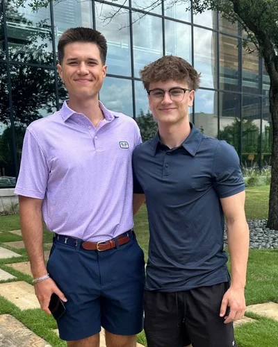 Preston Vigil and Payton Stroot, the founders of Bearing Life